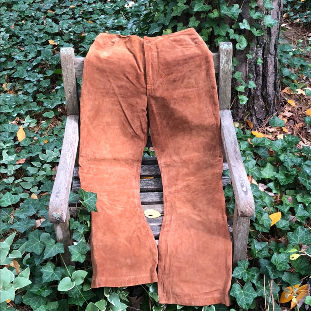 Suede Detailed Lace Pants main image 1